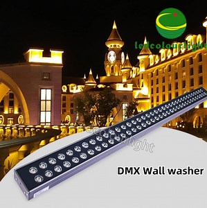 [Hot Item] Outdoor Facade Building 72W DMX512 RGB Colorful LED Linear Wall Washer Light