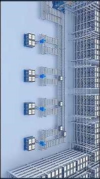 Multi-Level ASRS Intelligent Warehouse | Smart Pallet Storage and Digital Logistics Center