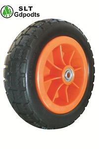 [Hot Item] 10X350-6 Wheelbarrows Wheels PU Foam Wheels Tool Cart Wheels Trailer Wheels Hand Truck Wheels