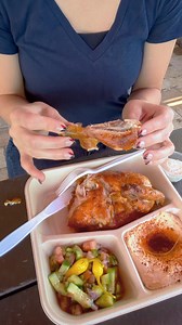 Sometimes you have to get your hands a little dirty to experience true happiness. #rotisseriechicken #orangecountyfood #ocfood | Zankou Chicken