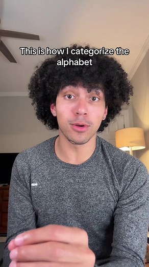 This makes sense to me #fyp #alphabet #trending #abc #relatable | alphabet