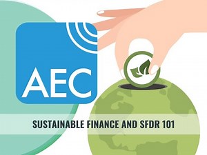 Sustainable finance and SFDR 101