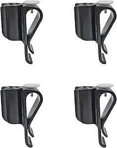 Golf Club Bag Clips On Putter Clamp Holder Organizer Value Durable Plastic Black Putting Clip Golf Accessories for Men Women Golfer