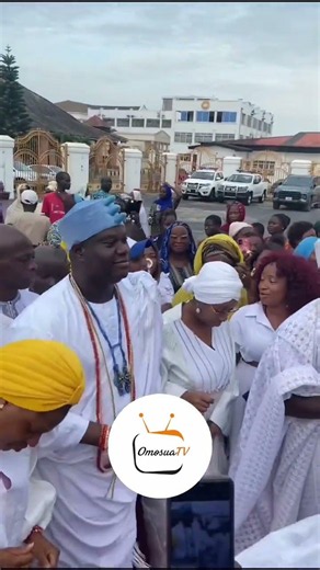 Jubilation in Ife Palace as Olori Ronke and Olori Temitope Celebrate Olori Mariam Twins #ooniofife
