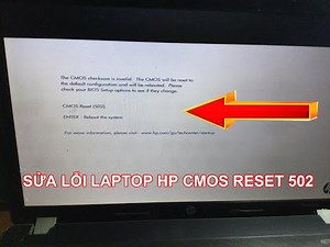 LAPTOP HP CMOS RESET 502