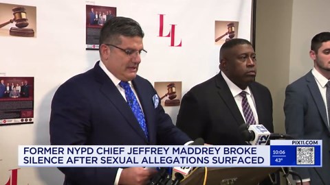 Attorney for ex-NYPD Chief Maddrey denies sexual misconduct allegations