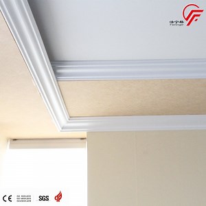 [Hot Item] Water-Resistant Plastic PS Polystyrene Ceiling Cornice for Home Decoration