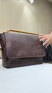 2.1K views · 24 reactions | Messenger Bag in real leather | Mender Leather Factory | Facebook