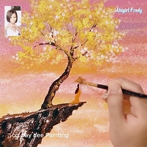 2.7K views · 19 reactions | Beautiful edge painting #abigrlfredy #painting #creativity #nigeria #viral | Abigirl fredy | Facebook