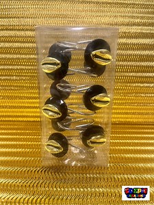 Gold Cowrie Shells Shower Curtain Hooks- Shells- Shower Curtains-gold Decor- Hooks- Bathroom Decor- Dorm Room Decor- Bathroom Accessories - Etsy Canada