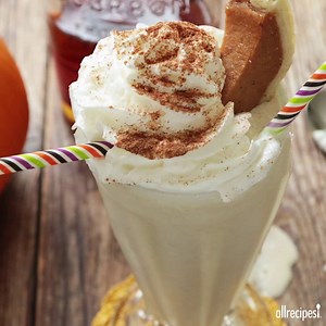Quick and Easy Pumpkin Pie Milkshake http://spr.ly/61848EYEy | Allrecipes