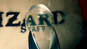 We are thinking of putting a clear globe at the top of the fog staff that fills with smoke. If we put a colored LED underneath it, it will have a cool "your staff is charged with magic" look. What do you think, cool effect? | Magic Wizard Staff