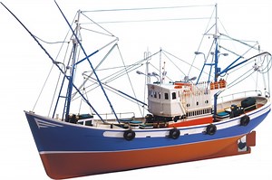 Риболовна лодка - Carmen II - макет - store.bg