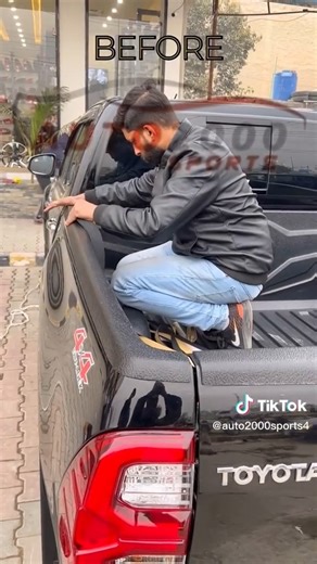 Hilux Revo Tri-fold Shutter Lid Installed By Auto 2000 Sports. #carslover #toyota #revo #explorepage #auto2000sports #auto2000 #autoparts #accessories #montgomery #faisaltown #dhaphase5 #modifiedcars #instgram #rangerover #tundra #revourban #revoaccessories #toyotahilux #4x4offroad #toyotaccessories #toyotahilux #limgene #bodykit #backbumper #frontbumper #facebookpost #instagram #motivation #ToyotaRevo #revoclub | Auto2000 Sports