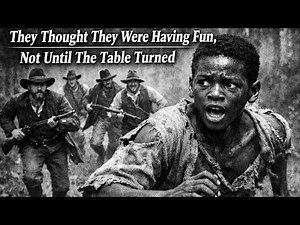 14 Years Slave Boy was Chased For Fun By Slave Hunters: What He Did Next Shock The Plantation