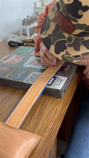 Stamping a Handmade Leather Belt | Trend Spare 3