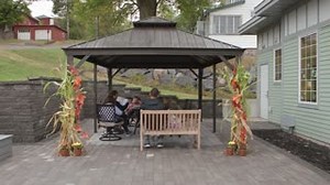 The Legion Memorial Library in Mellen, WI, is announcing the opening of its outdoor patio space, funded in part by a $40,000 #ENBFuelingFutures grant! | Enbridge