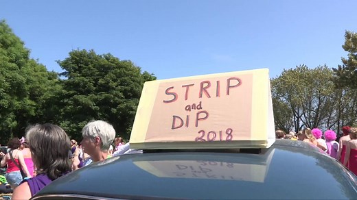 Skinny dip: World record broken on County Wicklow beach