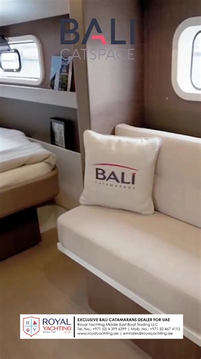 Set sail on the stunning BALI Catspace! ⛵ With its elegant lines and...