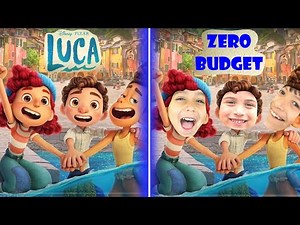 LUCA with ZERO BUDGET! Disney Luca PARODY | Family youtube channel