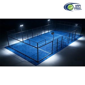 [Hot Item] Structure Low Maintenance Comfortable Sports Court Panoramic Padel Court