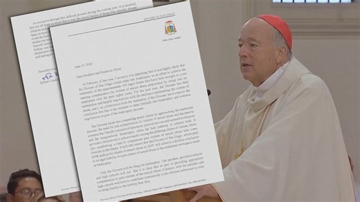 Clergy sex abuse victims react to Catholic Diocese of San Diego filing for bankruptcy