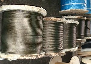 [Hot Item] Ungalvanized Steel Wire Rope Diameter 16mm Smooth Galvanized 6*36ws Iwrc