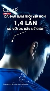 3K views · 1.2K reactions | Mạnh cơ bắp, nhưng lại là PHÁI "YẾU DA ĐẦU"? Thử ngay Clear Men Cool Sport Bạc Hà, sạch gàu vượt trội, lựa chọn đúng cho da đầu nam giới! #clearmen #clearmenvn #sachgauvuottroi #phaiyeudadau | CLEAR MEN | Facebook
