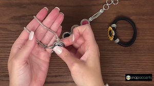 Snap Jewelry Set - 3 Red 18MM Ginger Charm Snap Charm Bundle, for DIY Interchangeable, Customizable Jewelry Accessories