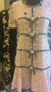 Vestido rosa claro Edward Achour Paris Primavera Verão 2019 | Boutique Antónia Lage