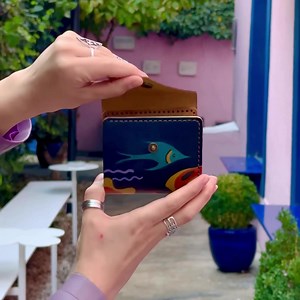 1.2K views · 34 reactions | ARLI Hand-Painted Wallets | ARLI | Facebook