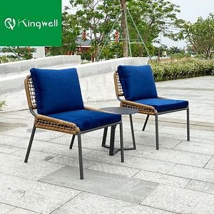 [Hot Item] Leisure Stackable Aluminum Rope Outdoor Furniture Garden Chair for Hotel