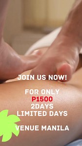 Enroll Now: Lymphatic Drainage Massage Course - Limited Offer! Unlock the power of lymphatic drainage with our hands-on course! 🌿 Join us on May 7 & 9 at Buddha's Palm, Tondo, Manila. Learn essential techniques to boost wellness and detoxify the body. Only PHP 1500 if you register by April 29—don’t miss out on this limited-time offer! 🔹 Secure your spot and start your wellness journey today! Course Dates: May 7 & 9 Venue: Buddha's Palm, Tondo, Manila Early Bird Price: PHP 1500 until April 29 L