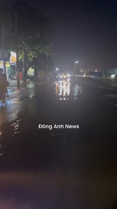 🛑ĐƯỜNG NGẬP NGAY BÊN CẠNH CÔNG TRÌNH THI CÔNG GLOBAL GATE TẠI THÔN TRUNG THÔN - XÃ ĐÔNG ANH Đây là 1 trong nhiều tuyến đường vẫn đang ngập tại Đông Anh 😪 | Đông Anh News