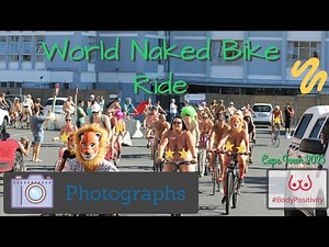 World Naked Bike Ride Cape Town - Photographs & Stills #WNBR #BodyPositive #Naked #NakedBikeRide