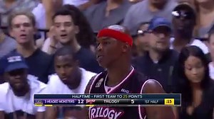 Al Harrington rocks the rim in this Ciroc BIG3 highlight. #LETSGETIT | FOX Sports