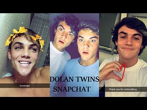 Dolan Twins cutest/funniest snapchats (PART 1)