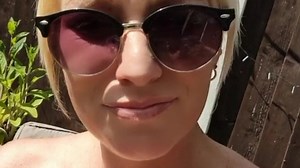 I love catching a topless tan in the garden - my neighbours gawk and complain