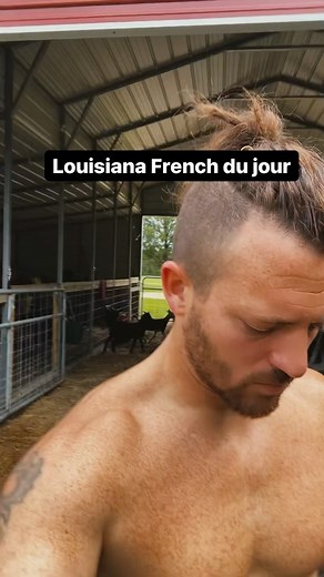 Louisiana French lesson #truestory #drama #haha #farmlife #morning #work #coffee #rain #everyday #feed #horse #cow #goat #chicken #swamp #farming #solid #freckles #mud #life | Jourdan Thibodeaux