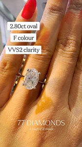 15 reactions | We’ve said it before and we’ll say it again: you can never go wrong with an oval solitaire. Explore more designs here - https://bit.ly/3uhAqyQ | 77 Diamonds | Facebook
