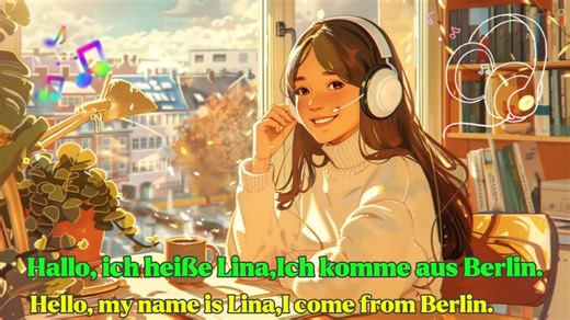 10 Morning Boost German Songs for Beginners🌅🌻 Learn German with Music   Lyric