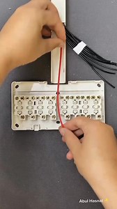 Smart wiring approach 👷‍♂️⚡ Because safety comes first. #DIY #electrical | Abul Hasnat