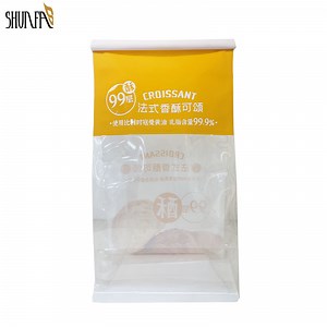 [Hot Item] Environmental-Friendly Oil Proof Loaf Bread Wrapper Kraft Paper Bag Bakery Bag