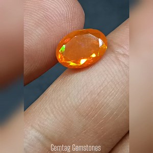 4 comments | Orange Fire Opal (orange color اوپل) the fire opal gemstone in orange color Beautiful pattern fires  Good size facet cutting Color enhanced  Probable Origin : Ethiopia Weight : 2.00 carats wa.me/00923219062818 WhatsApp  | Gemtag Gemstones | Facebook