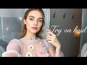 Try-On Haul See Everything I Transparent Dress, Lingerie & Bikini try on me #tryonhaul
