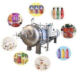 [Hot Item] Industrial Food Autoclave Sterilizer Steam Autoclave Retort for Lobster Cooking