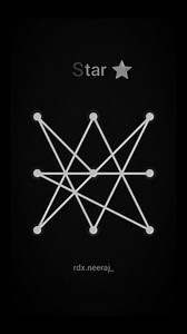 59K views · 2.4K reactions | Star Pattern Lock  Design @rdx.neeraj_ Pattern Lock  Design #pattern #lock #patternlock #patterndesign #trending | Rdx Neeraj Yadav | Facebook