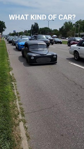 Evil looking choptop hot rod. #hotrod #hotrodlife #choptop | Internal Combustion