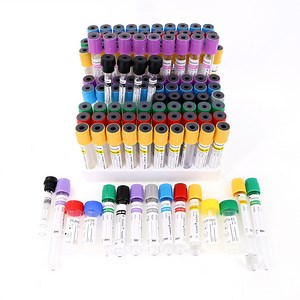 [Hot Item] Yellow Light Blue Green Black Purple Anticoagulants 3ml 5ml 10ml Volume EDTA Clot Activator Plain Tube Plain Tube ESR PT Heparin Glucose Blood Collection Tube