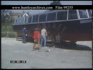 Canal Boat Restoration And Relaunch, 1970s - Film 99255